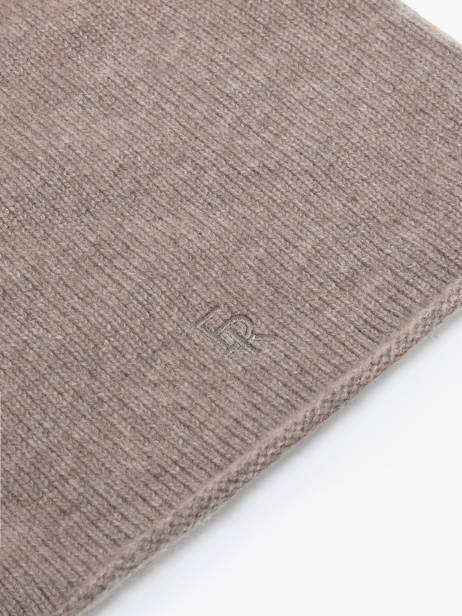 Beanie Cashmere Vercors Etrier Brown vercors EVER426U other view 3